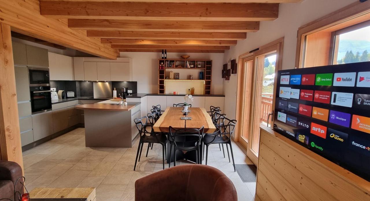 Chalet Arpitan - Les Carroz - Grand Massif Экстерьер фото